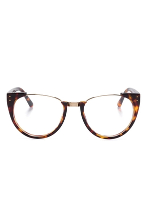Linda Farrow Iris glasses - Brown