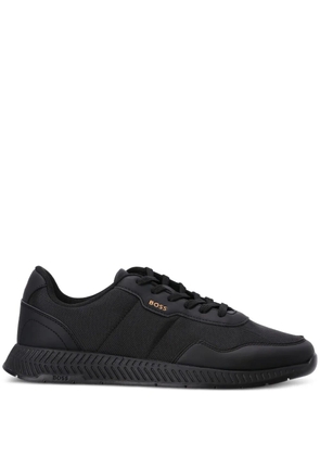 BOSS TTNM EVO ridged-sole sneakers - Black