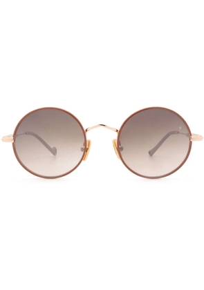 Eyepetizer Quatre round-frame sunglasses - Gold