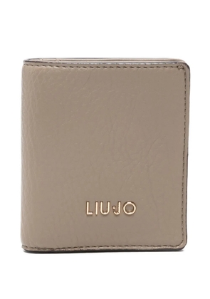 LIU JO mini Caliwen wallet - Neutrals