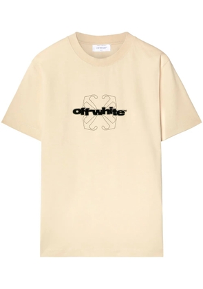 Off-White Flock Arrow T-shirt - Neutrals