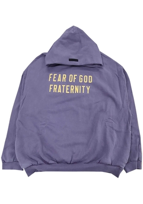 FEAR OF GOD ESSENTIALS Heavy Fleece hoodie - Purple