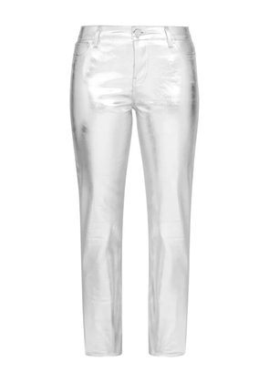 Alexandre Vauthier metallic jeans - Silver