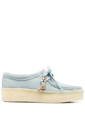 Clarks Originals seam-detail suede loafers - Blue