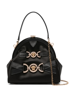 Versace Medusa '95 silk-satin tote bag - Black