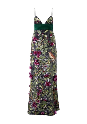 Roberto Cavalli embellished maxi dress - Black