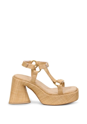 Cult Gaia 102mm Erin sandals - Neutrals
