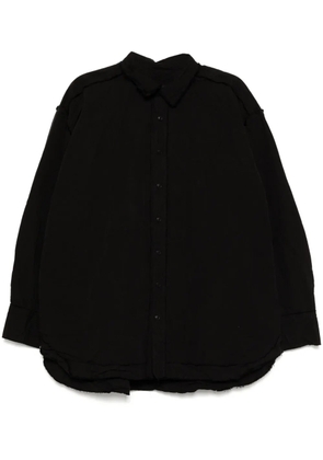 Casey Casey hamnet raw shirt - Black