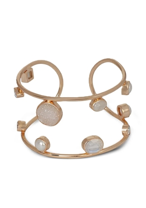 ATELIER MON druzy zirconia bracelet - Gold