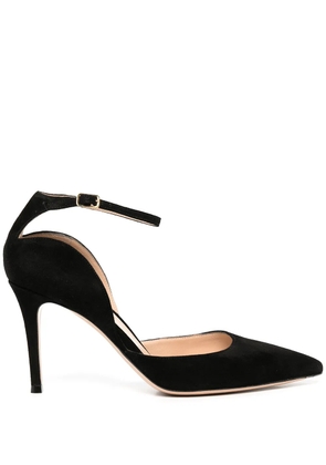Gianvito Rossi Hayette 85mm suede pumps - Black