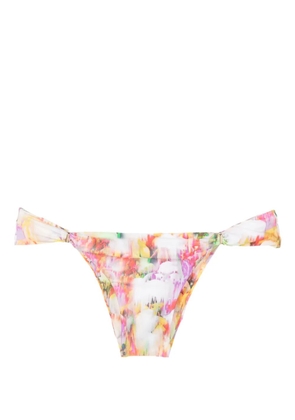 Lenny Niemeyer graphic-print bikini bottoms - Neutrals