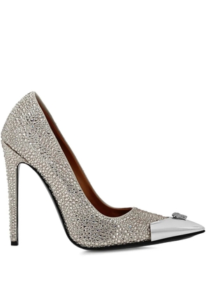 Philipp Plein Mix Strass pumps - Neutrals