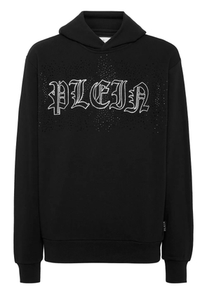 Philipp Plein Gothic Plein-print hoodie - Black