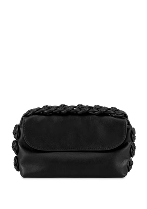 Shanghai Tang Rose Knot clutch bag - Black