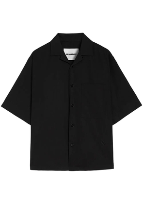 Jil Sander cotton short-sleeve shirt - Black