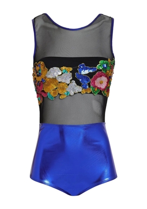 Brigitte Carnaval/Festival Jardim bodysuit - Blue