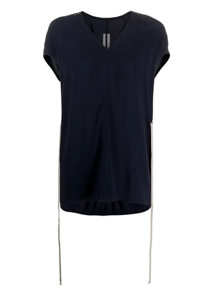 Rick Owens gathered waist tunic - Blue