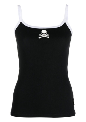 Philipp Plein skull-print tank top - Black