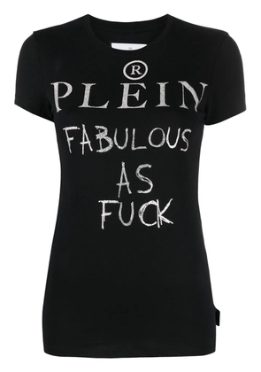 Philipp Plein Sexy Pure rhinestone-embellished T-shirt - Black