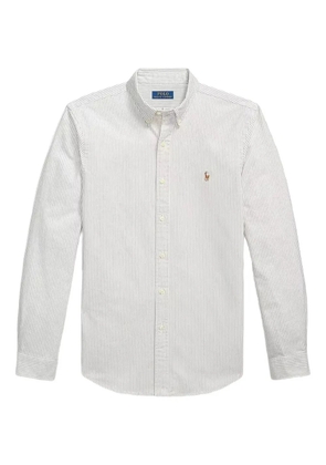 Polo Ralph Lauren striped Oxford shirt - White