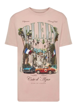 Philipp Plein Sexy Pure Vintage Racing T-Shirt - Pink