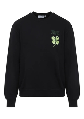 Carhartt WIP Clover embroidered sweatshirt - Black
