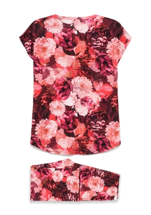 Johnny Was The Bobbie cropped pyjama set - Red