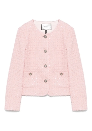 NISSA tweed jacket - Pink