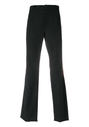 Alexander McQueen paisley patch trousers - Black