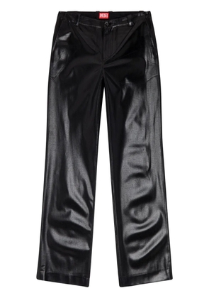 Diesel Stanley panelled straight trousers - Black