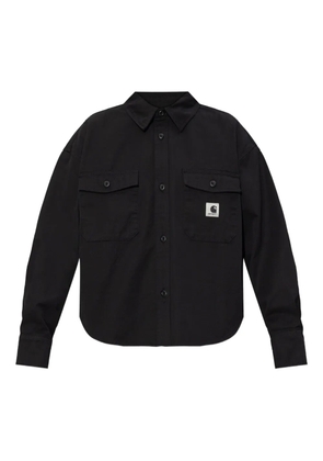 Carhartt WIP buttoned patch-pocket shirt - Black