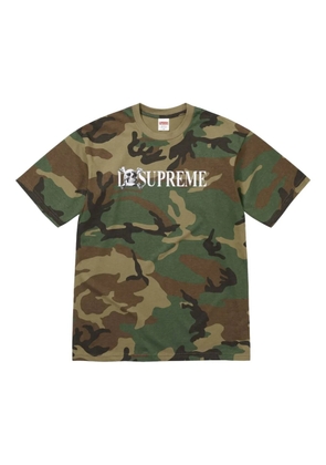 Supreme skull-motif T-shirt - Green