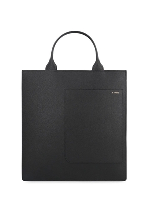 Valextra boxy tote bag - Black