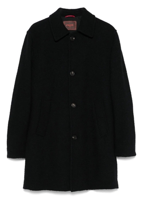 Paltò herringbone coat - Black