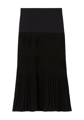 Claudie Pierlot pleated midi skirt - Black