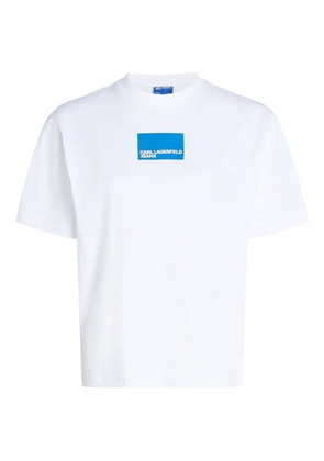 Karl Lagerfeld Jeans logo-print T-shirt - White