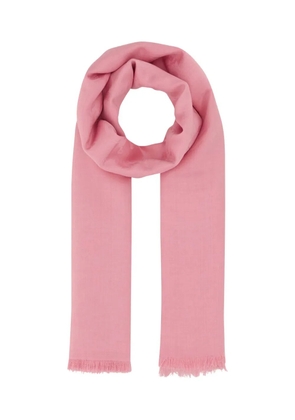 Alexander McQueen frayed-edge scarf - Pink