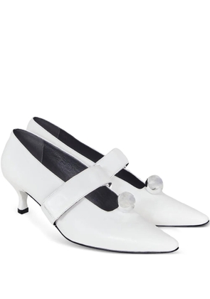 Gloria Coelho leather pumps - White