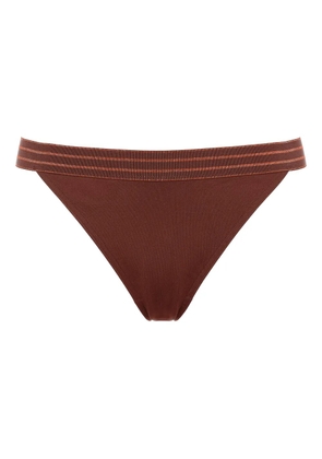 ERES Rayonnant striped bikini bottoms - Brown