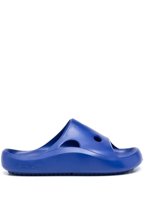 Off-White Meteor cut-out slides - Blue