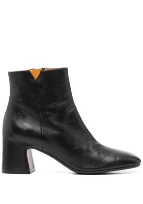 mara bini 60mm leather ankle boots - Black