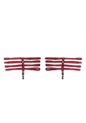 Maison Close Les Fétiches Garters suspenders - Red