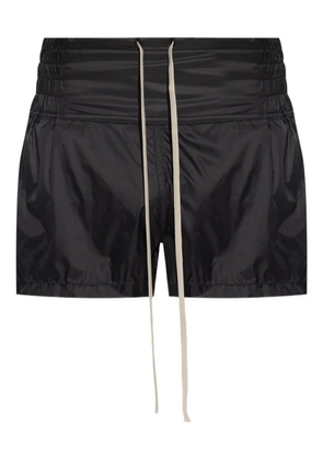 Rick Owens drawstring elastic-waist shorts - Black