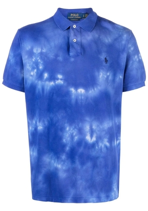 Polo Ralph Lauren tie-dye cotton polo shirt - Blue