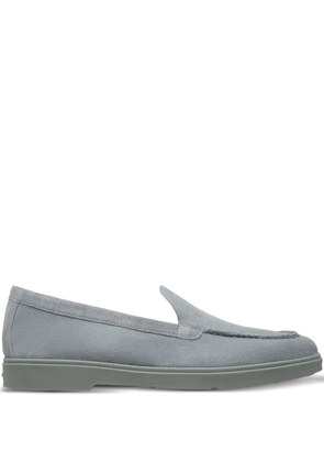 Santoni suede loafers - Blue
