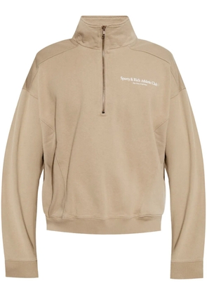 Sporty & Rich Athletic Club sweatshirt - Neutrals