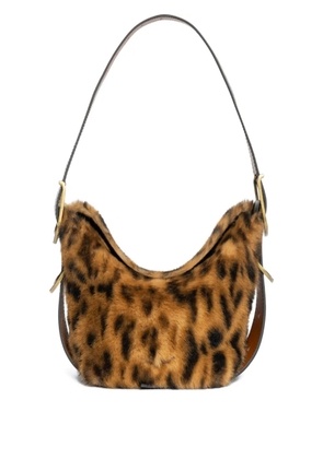 Zadig&Voltaire leopard-print shoulder bag - Brown
