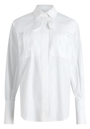 Patou Safari poplin shirt - White