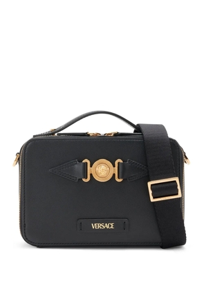 Versace Medusa Biggie leather tote bag - Black