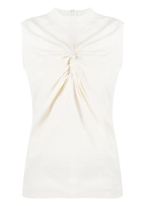 Off-White knot-detail sleeveless T-shirt